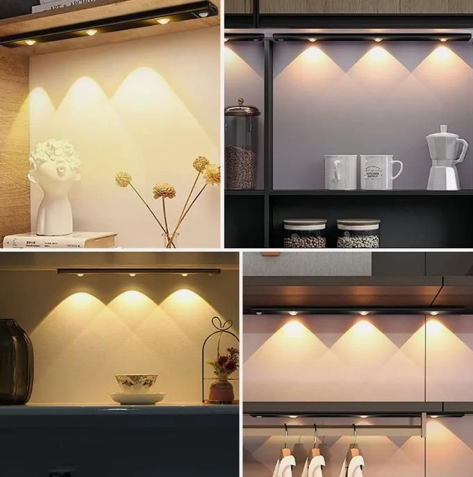 Go Wireless, Go Smart.! LED PIR Motion Sensor Cabinet Light - USB Rechargeable