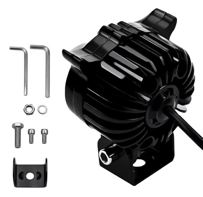 Owl Shaped LED Fog Light for Motorcycles.
