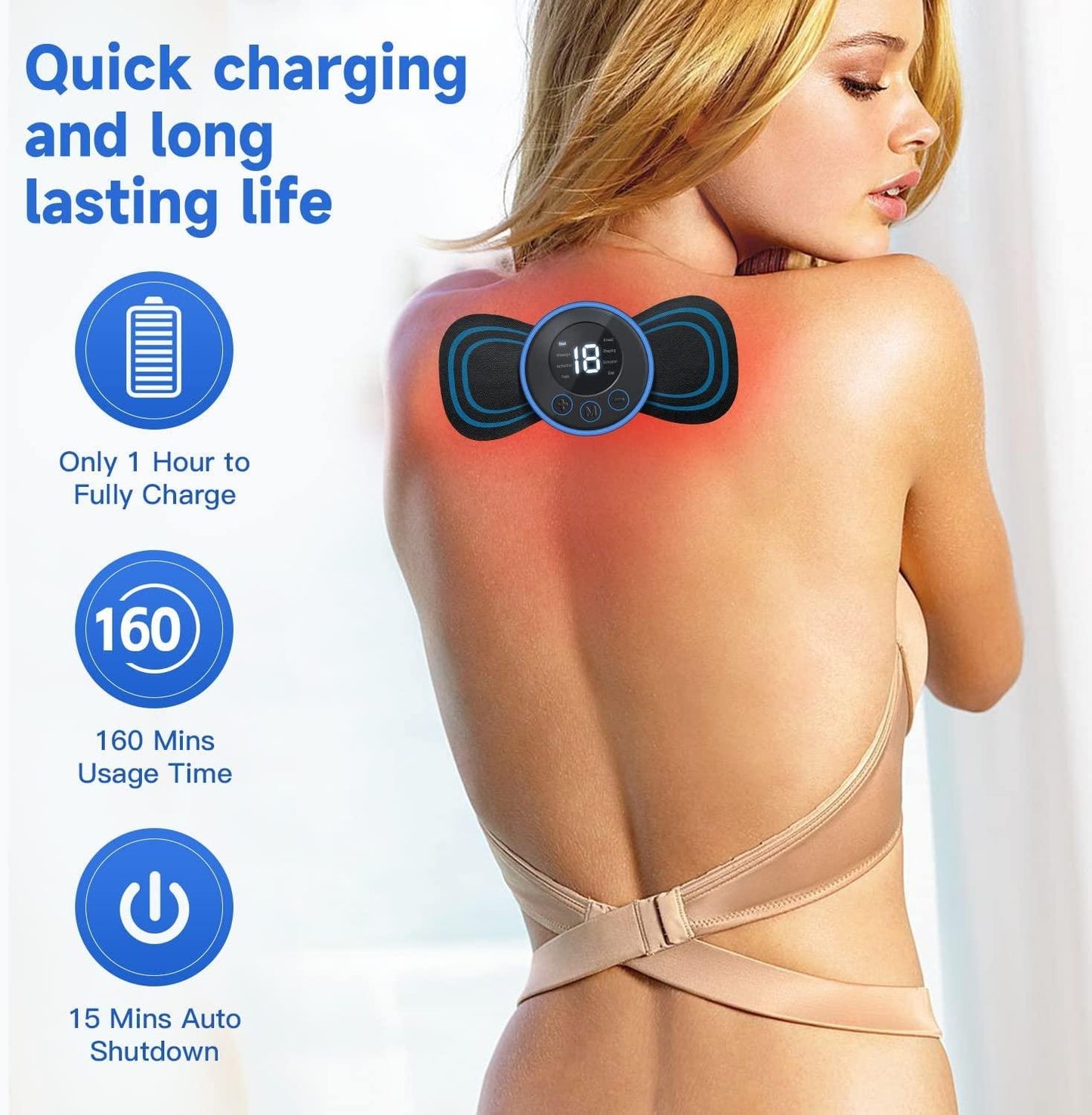 Recharge & Relax – Portable Muscle Relief Massager