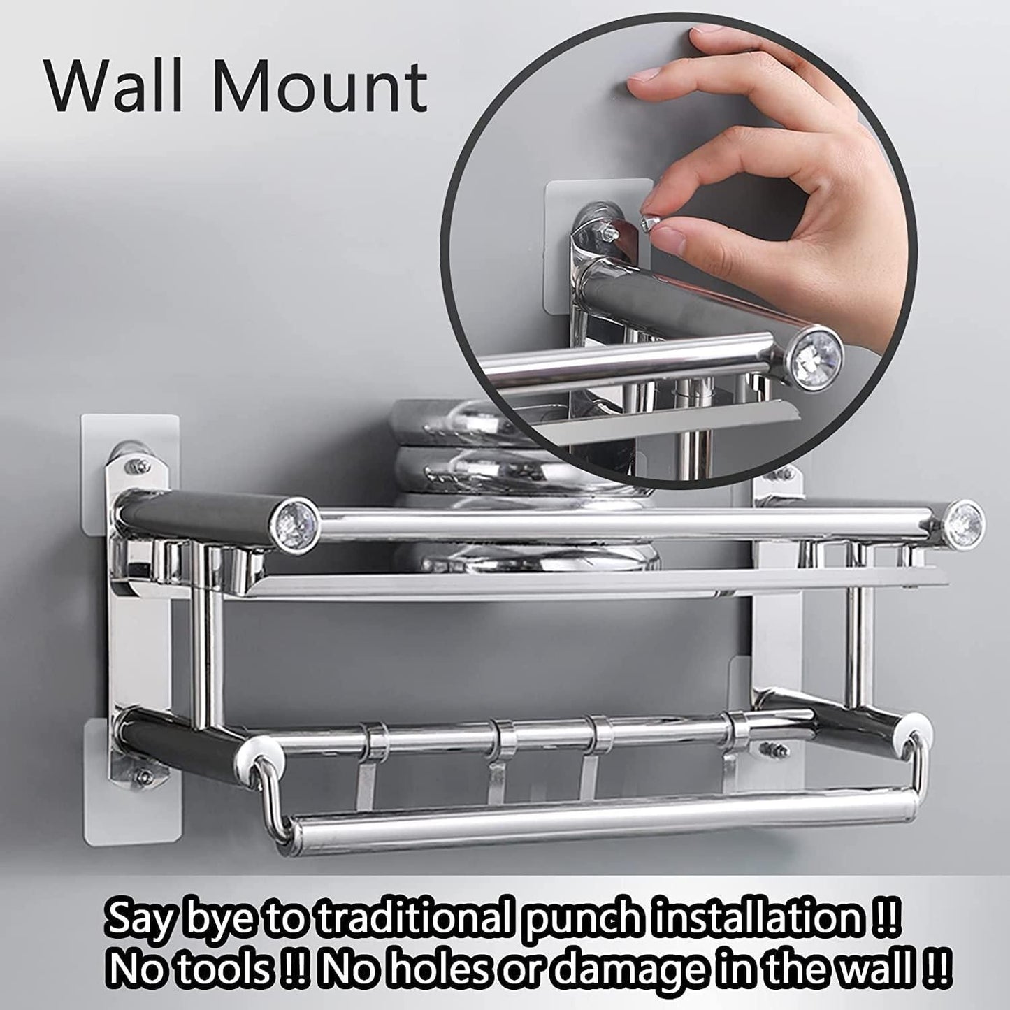 Stop Wrecking Your Walls! Try This Adhesive Wall Hooks