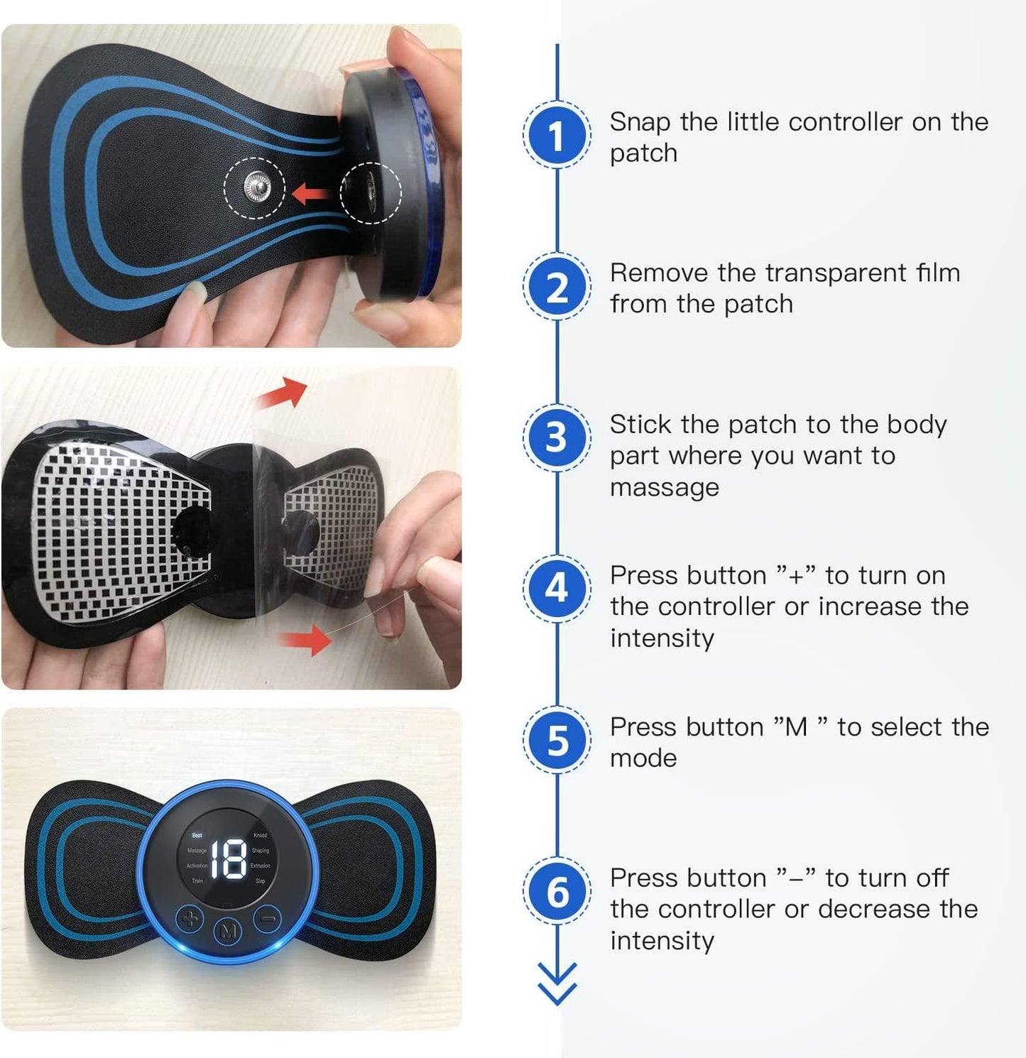 Recharge & Relax – Portable Muscle Relief Massager