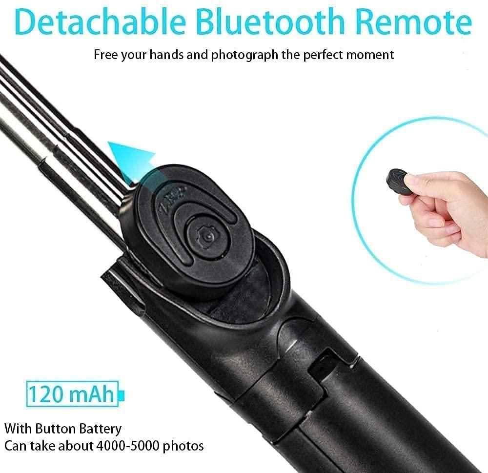 Extendable 3-in-1 Selfie Stick Tripod For The Content Creator in you!