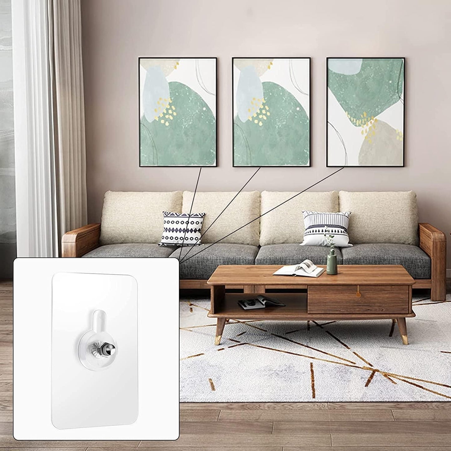Stop Wrecking Your Walls! Try This Adhesive Wall Hooks