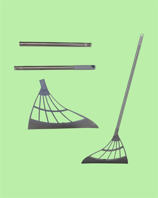 Multi-Functional Squeegee Broom for Hair, Water, and Dust