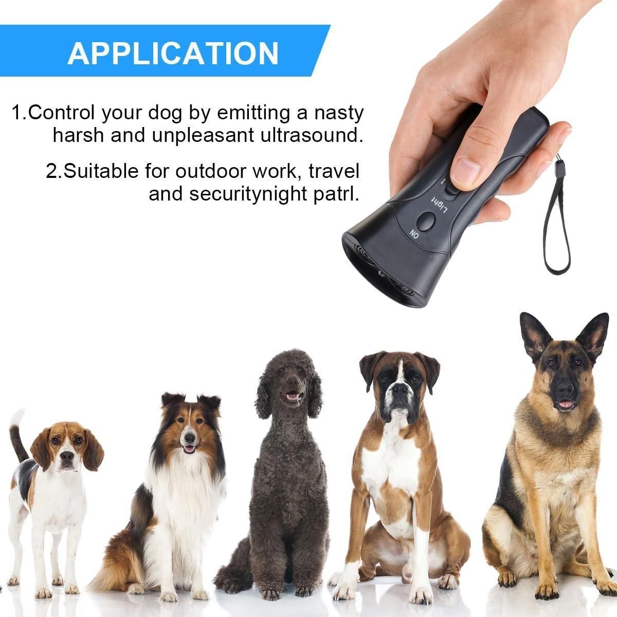 Don't Hurt Them! Use Ultrasonic Dog Chaser & Deterrent