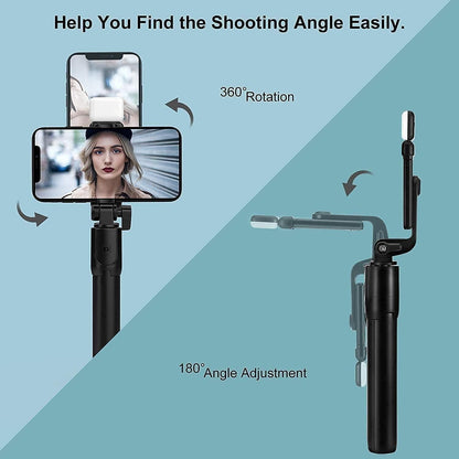 Extendable 3-in-1 Selfie Stick Tripod For The Content Creator in you!