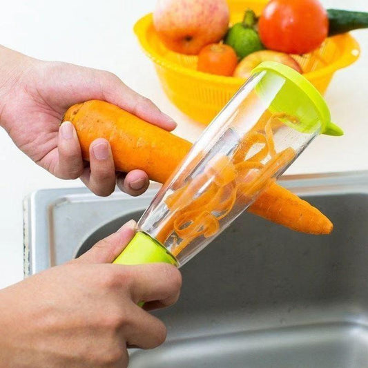 Mess-Free Peeling in Seconds!  Vegetable And Fruits Peeler!