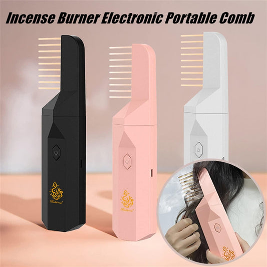 The 2-in-1 Aromatherapy  Incense Burner & Hair Comb