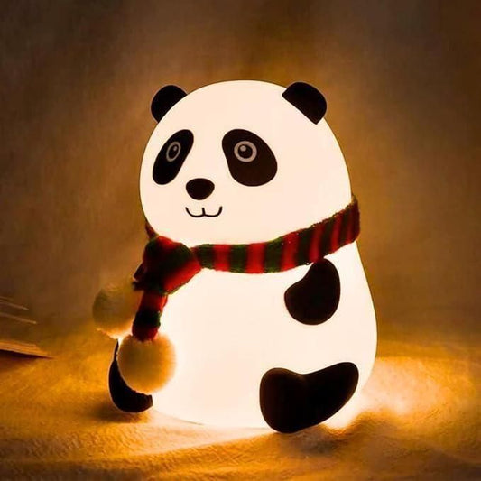 Chasing Away Night-time Fears! Cute Panda Light Lamp For Kids