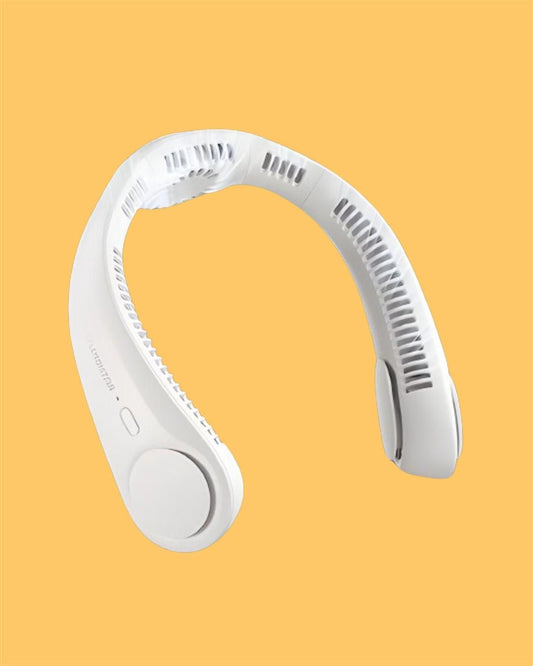 Tiring Work? Can't Handle the Heat? Try Portable Rechargeable Neck Fan