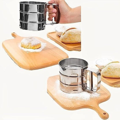 Manual Hand Press Flour Chhani for Perfect Atta Sifting
