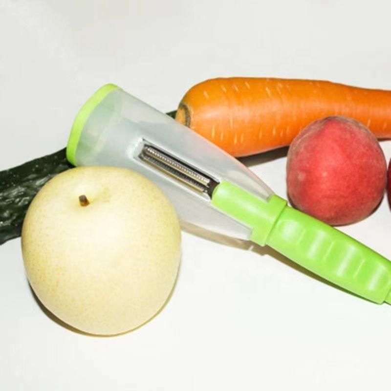 Mess-Free Peeling in Seconds!  Vegetable And Fruits Peeler!