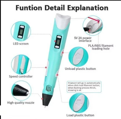 Make Your Children a Creative Genius with This 3D Printer Pen