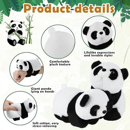 Gift Her, Impress Her! Stuffed Animal Slap Bracelets Plush Panda
